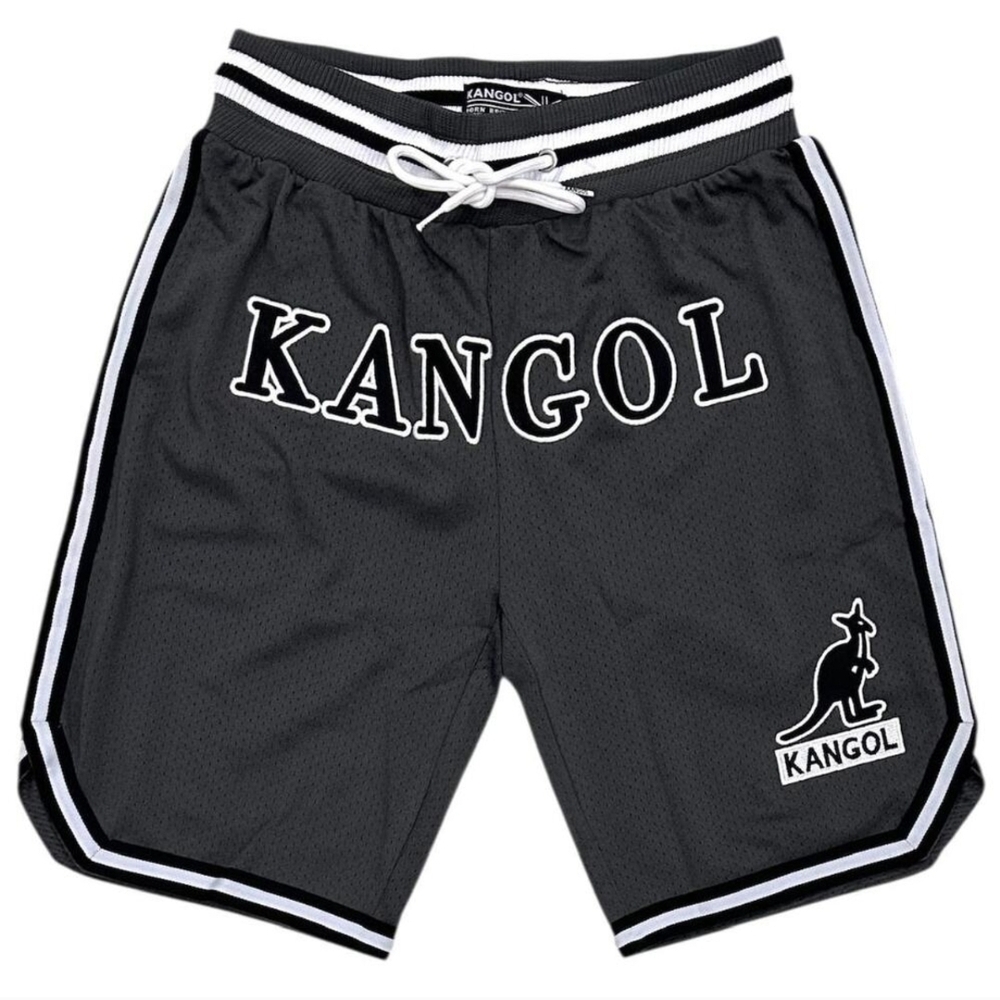 Kangol Men's Charcoal Athletic Shorts
